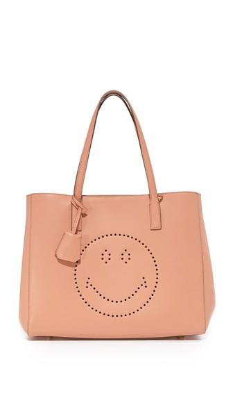 Anya Hindmarch Smiley Ebury Shopper Tote