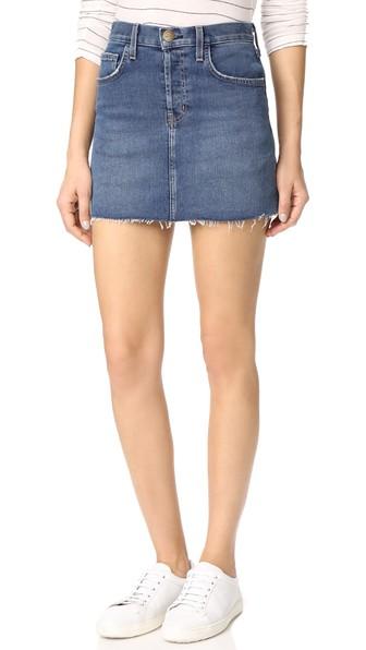 Current Elliott The Mini Cutoff Skirt
