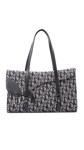 What Goes Around Comes Around Dior Canvas Bag Previously Owned 