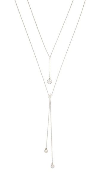 Luv Aj Ivah Chain Lariat Necklace