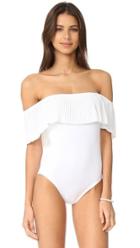 Karla Colletto Josephine Off Shoulder Maillot