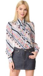 Marc Jacobs Puff Sleeve Button Down