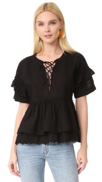 The Kooples Ruffle Blouse