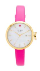 Kate Spade New York Park Row Leather Watch