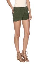  Army Green Denim Shorts
