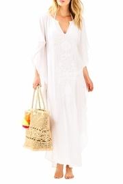  Embroidered Maxi Coverup