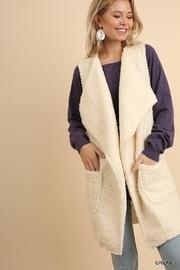  Belted Sweater Vest