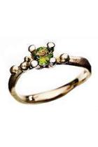  Gold Ring With Tourmaline