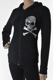  Sequin Skull Hoodie