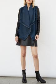  Draped Jean Jacket