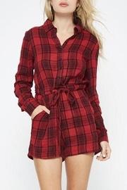  Rayne Plaid Romper