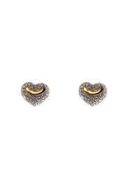  Heart Rhinestone Earrings