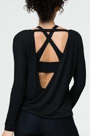  Black V-back Shirt