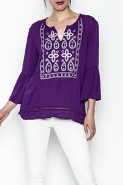 Paisley Embrodered Top