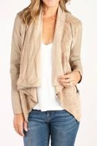  Ivory Drapey Jacket