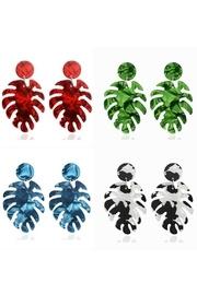  Palm Acetate Earrings