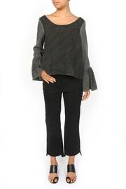  Adelina Pleated Sleeves Blouse