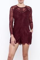  Shirley Lace Romper