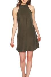  Mockneck Shift Dress