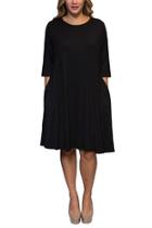  Pocket A-line Dress