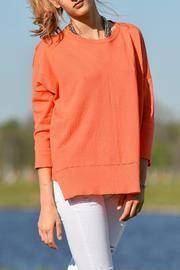 Sweater Square Coral Top
