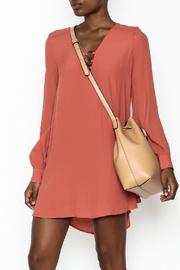  Burnt Orange Dress