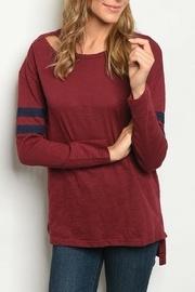 Distressed Athletic Tee