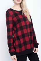 Chelsey Checked Sweater