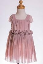  Shimmer Rosette Dress