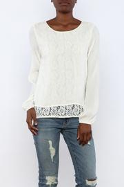  Cream Gauze Blouse