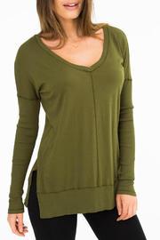 Rib Mix Tee