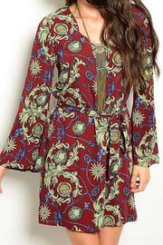  Chain Print Dress