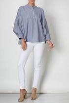  Mandarin Collar Top