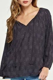  Oversized Eyelet Top