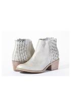  Silver Braided Bootie