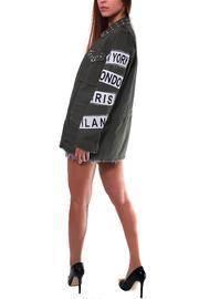  Oversized Patch Jacket