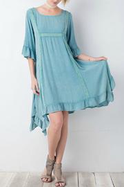  Washed Ruffle Dress