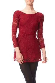  Red Lace Dress