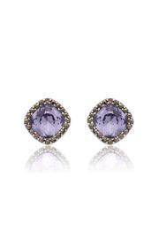  Tanzanite Halo Earrings