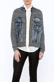  Jean Sweater Zip Jacket