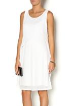  White Sleeveless Dress