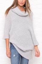  Ribbed Asymmetrical Top