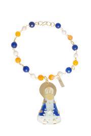 Glass Virgen Necklace