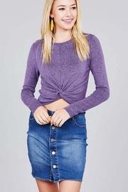  Purp Twisted Top