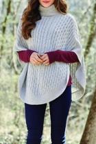  Campbell Turtleneck Poncho