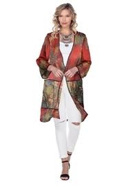  Floral Chiffon Duster