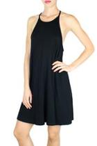  Black Swing Dress