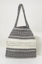  Side-snap Stripped Tote