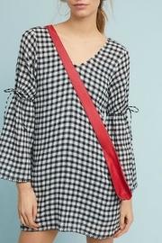  Gingham Gauze Shift-dress