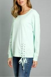  Lace-up Sweatshirt